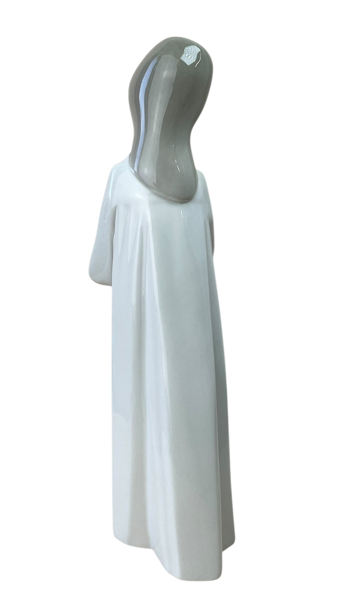 Retired Vintage Lladró Girl with Candle Figurine