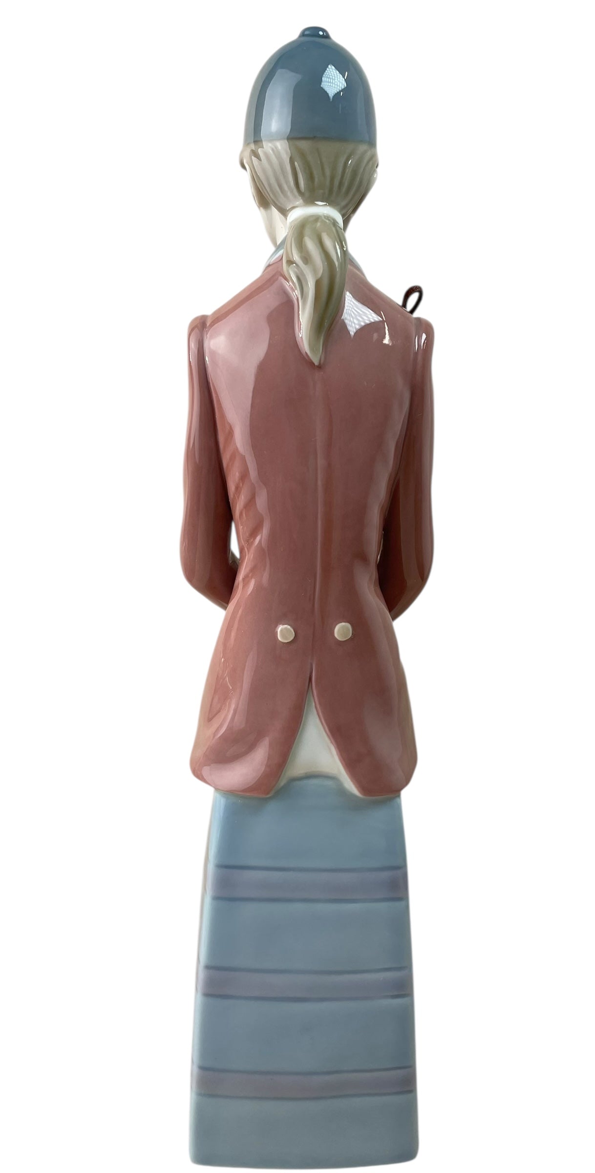 Retired Lladró Female Equestrian Porcelain Figurine