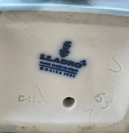 Retired Lladró Female Equestrian Porcelain Figurine